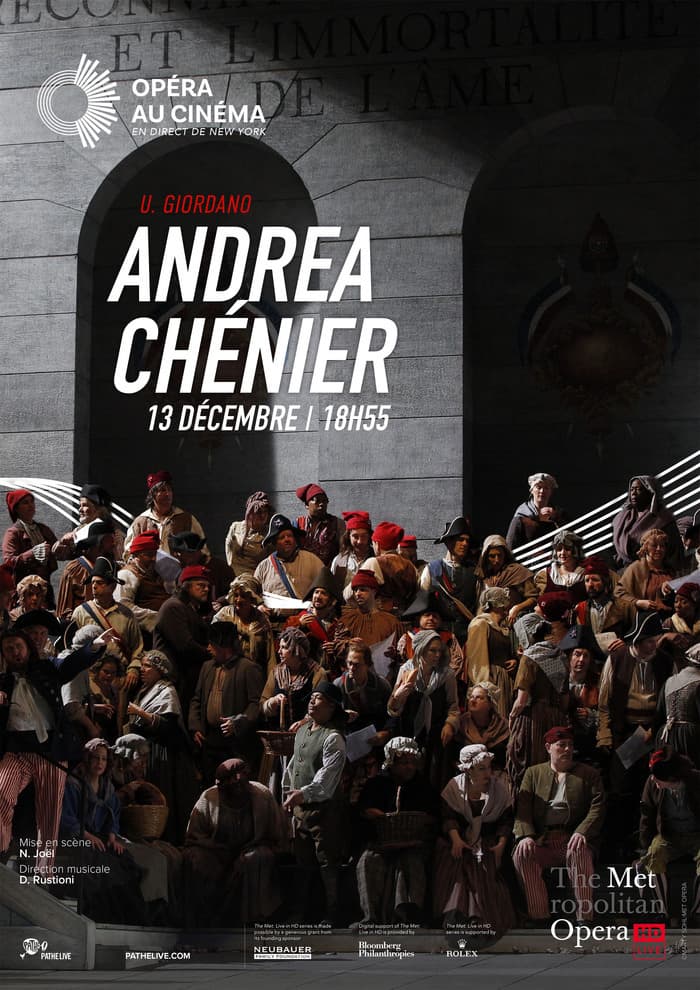 ANDREA CHÉNIER - Umberto Giordano (en différé)